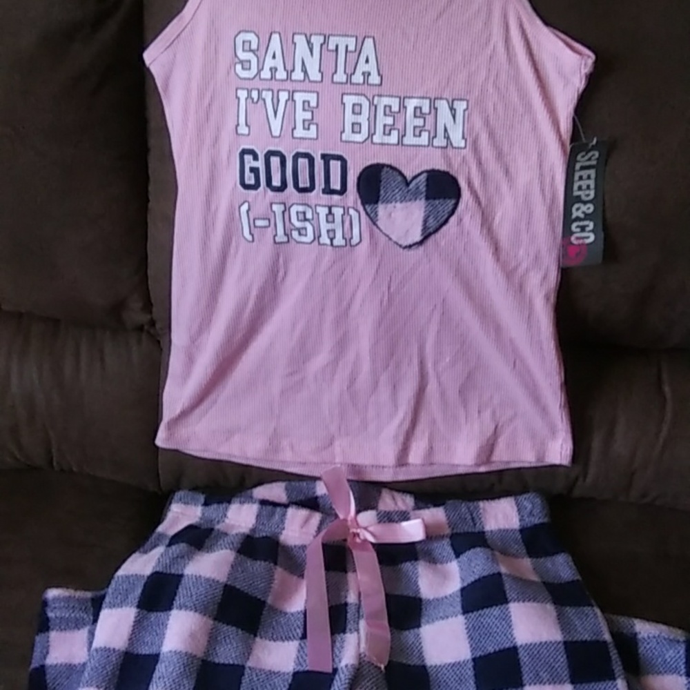 Brand New SLEEP & CO Christmas Pajama Pair